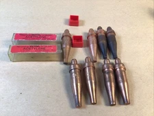 Victor 1-1-101, 000-1-101, 00-1-101, Acetylene Cutting Torch Tips MIXED LOT