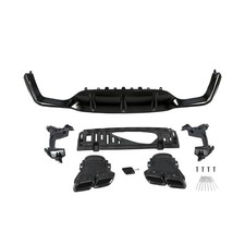 Heckdiffusor Diffusor + Auspuff Auspuffblenden für Mercedes Benz W213 S213 Heckdiffusor Diffusor + Auspuff Auspuffblenden für Mercedes Benz W213 S213