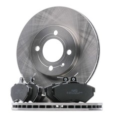 MAPCO Bremsenset Vorne Bremsscheiben Beläge Satz für VW GOLF III (1H1) 256mm