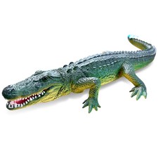 MameJo Alligator Toy | 16 Inch American Alligator Reptile Toys | Hand Painted...