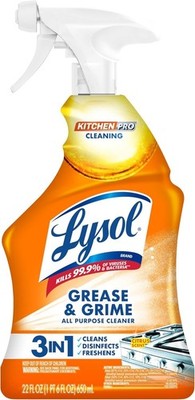Click to see full view Lysol Pro Kitchen Spray Cleaner and Degreaser,