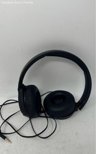 JBL Black Adjustable Headband Foldable On-Ear Wired Headphones Not Tested