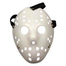 2X(Halloween Gesicht Grusel Kopf Masken Party Cosplay Kostüm Hockey Kostüm 8087