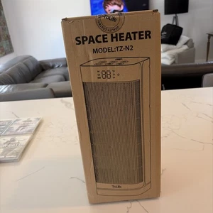 ToLife Electric Space Heater for Indoor Use 12 Hour Timer, 4 Modes Black SEALED!