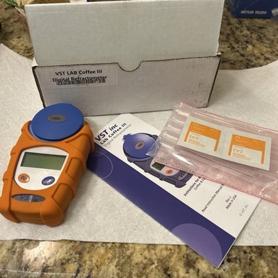 VST LAB Coffee III Digital Refractometer New Open Box