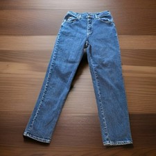 Denim Riders Jeans Womens Size 10M Straight Leg Dark Wash Excellent Condition