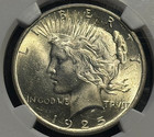 1925 Peace Silver Dollar NGC MS-66 — photo 1