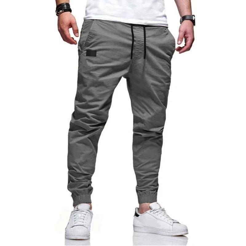 Herren Cargo Hose Chino Jogger Pants Slim Fit Freizeithose Jogginghose Sport DE/ - Bild 3 von 4