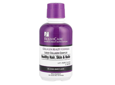 Rejuvicare, Collagen Beauty Formula, flüssiger Kollagenkomplex, Traube, 473 ml