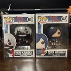 Funko Pop! Animation Tokyo Ghoul Ken Kaneki #61 & Touka Kirishima #62