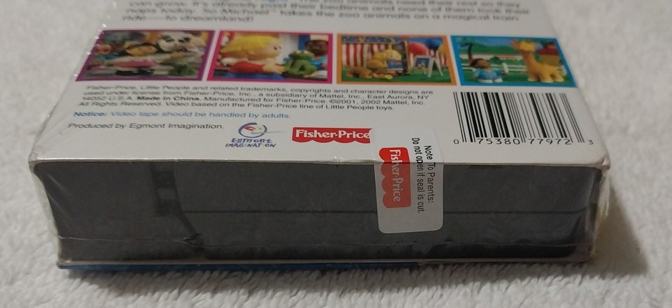 Little People, Discovering Animals, Volume 3 VHS Fisher Price New ...