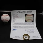 Joe DiMaggio Signed Rawlings OAL Baseball Yankees Autograph JSA LOA D15113