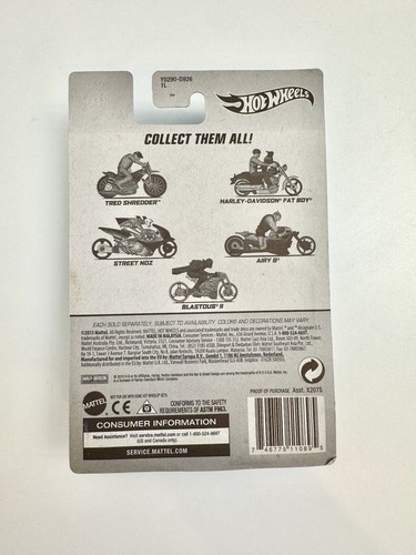 HOT WHEELS HARLEY DAVIDSON FAT BOY CITY- E4 - Picture 6 of 6