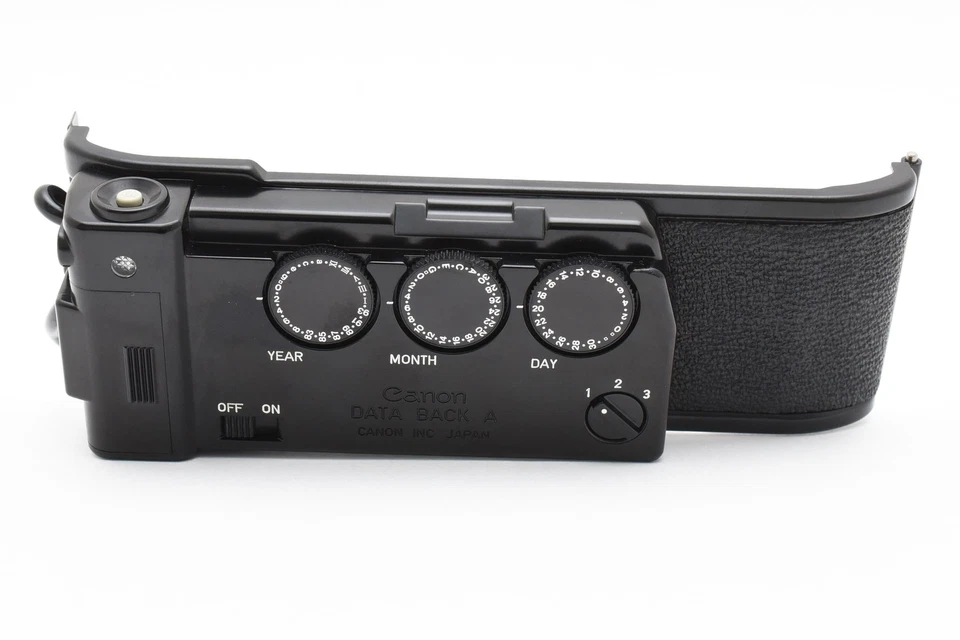 con Estuche [COMO NUEVO] Canon Fecha Data Back A para AE-1 AE1 Programa A-1 A1 de JAPÓN Foto 4 de 4