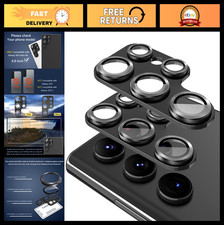 9H Tempered Glass Camera Lens Protector for Samsung Galaxy S23 Ultra - Full Cove