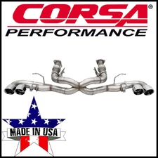 Corsa Xtreme 3" Cat-Back Exhaust System 2020-2024 Chevy Corvette Stingray 6.2L