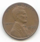 USA 1960 American One Cent Lincoln Penny 1c Exact Coin
