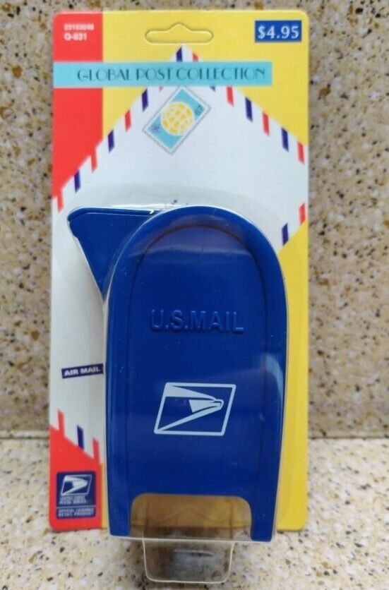 Vintage Mailbox Postage Stamp Dispenser with Postage Scale with Box