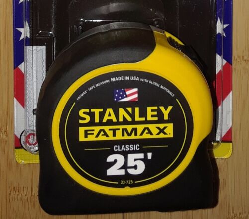 Stanley 25' (33-725) FATMAX Tape Measure, 10x Blade Life 14' Reach. Made in USA - Picture 8 of 10