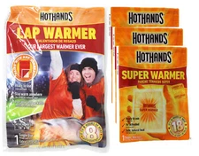 HotHands Lap Warmer, 16" X 10" 1 Count +  Super Warmers Up to 18 Hours 3 Count