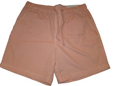 NWT American Eagle Mens M Next Level Flex Jogger Shorts Drawstring Salmon Shorts