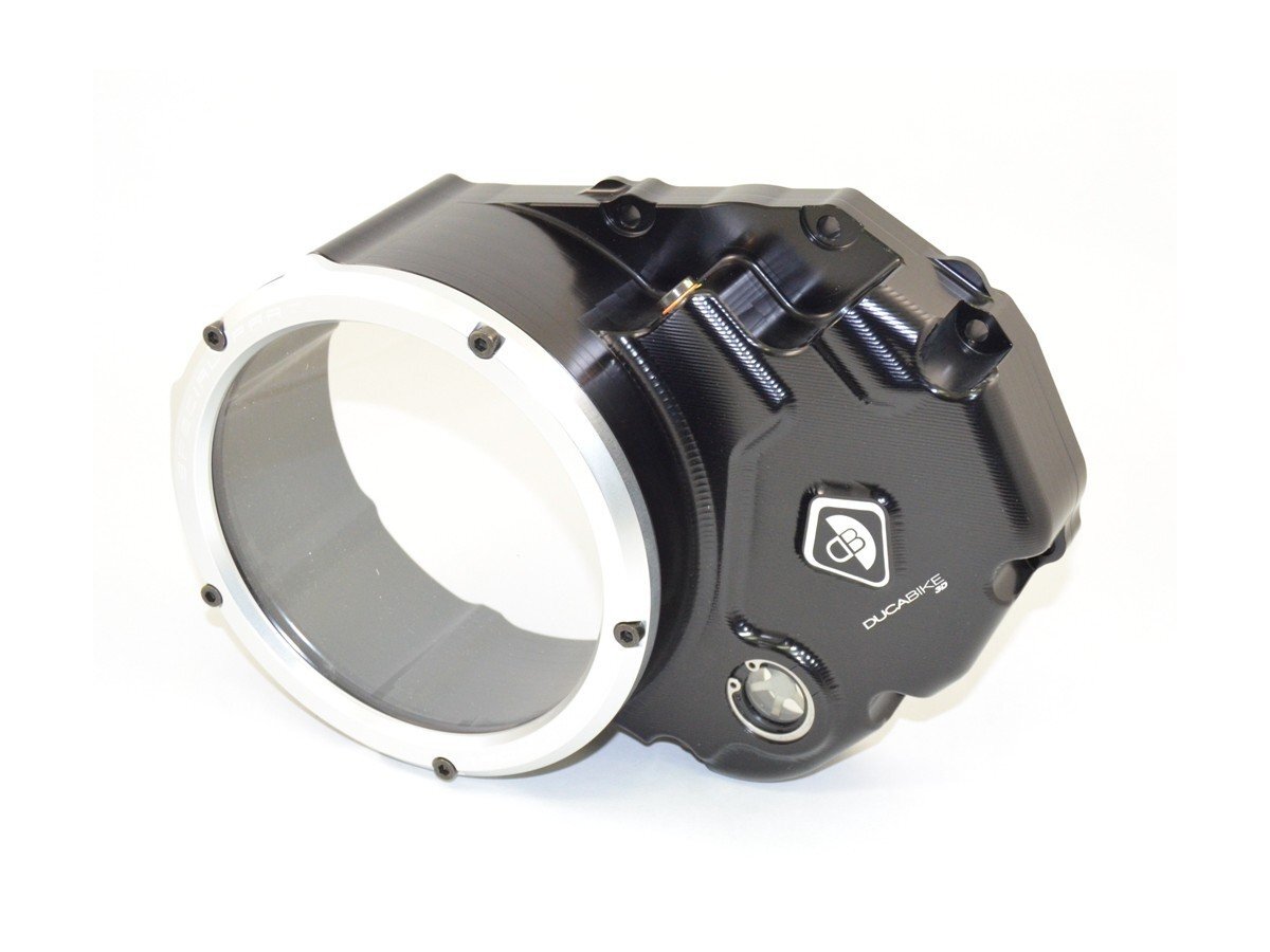 Couvercle D'embrayage Humide Ducabike Pour Ducati Diavel Titanium (2010-2018) - Référence O04E, Neuf Fabriqué En Italie