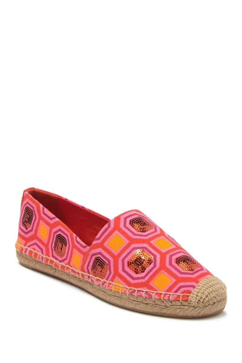 Tory burch orange clearance espadrilles