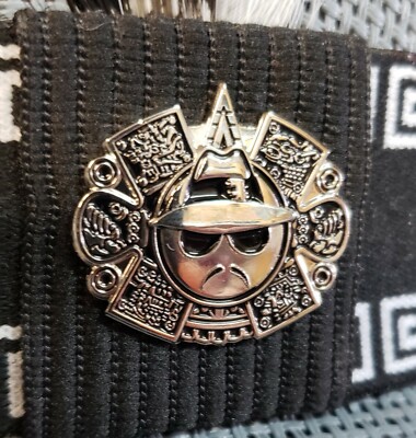 Chicano Aztec Calendar Lowrider Man Hat Fedora Vintage Silver