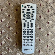 Radio Shack Remote Control 5-In-One 04A04 Replacement Color Silver Tested