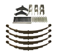 LIBRA 6000# 6K Tandem Trailer Axle Suspension Kit 3000# Leaf Springs Hanger Kit