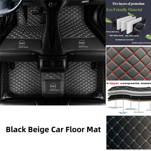 Car Floor Mat For Nissan Titan/Titan Crew Cab All Weather Auto Carpet Custom Mat - Imagen 13 de 38