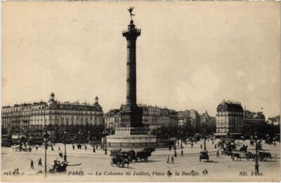CPA PARIS 4. - La Colonne de Julliet, Place de la Bastille (79676)