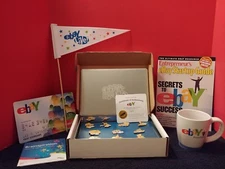 FREE RARE Lot 6 eBay Live Boston 2007 Gold Pin Collection COA Signed LE 186/200