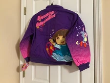 Dora magician jh design kids jacket XL 11/12 brand new