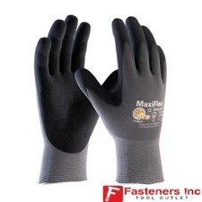 (1 PAIR)PIP 34-874 MaxiFlex Ultimate Micro-Foam Nitrile Glove,AD-APT Tech, S-2XL