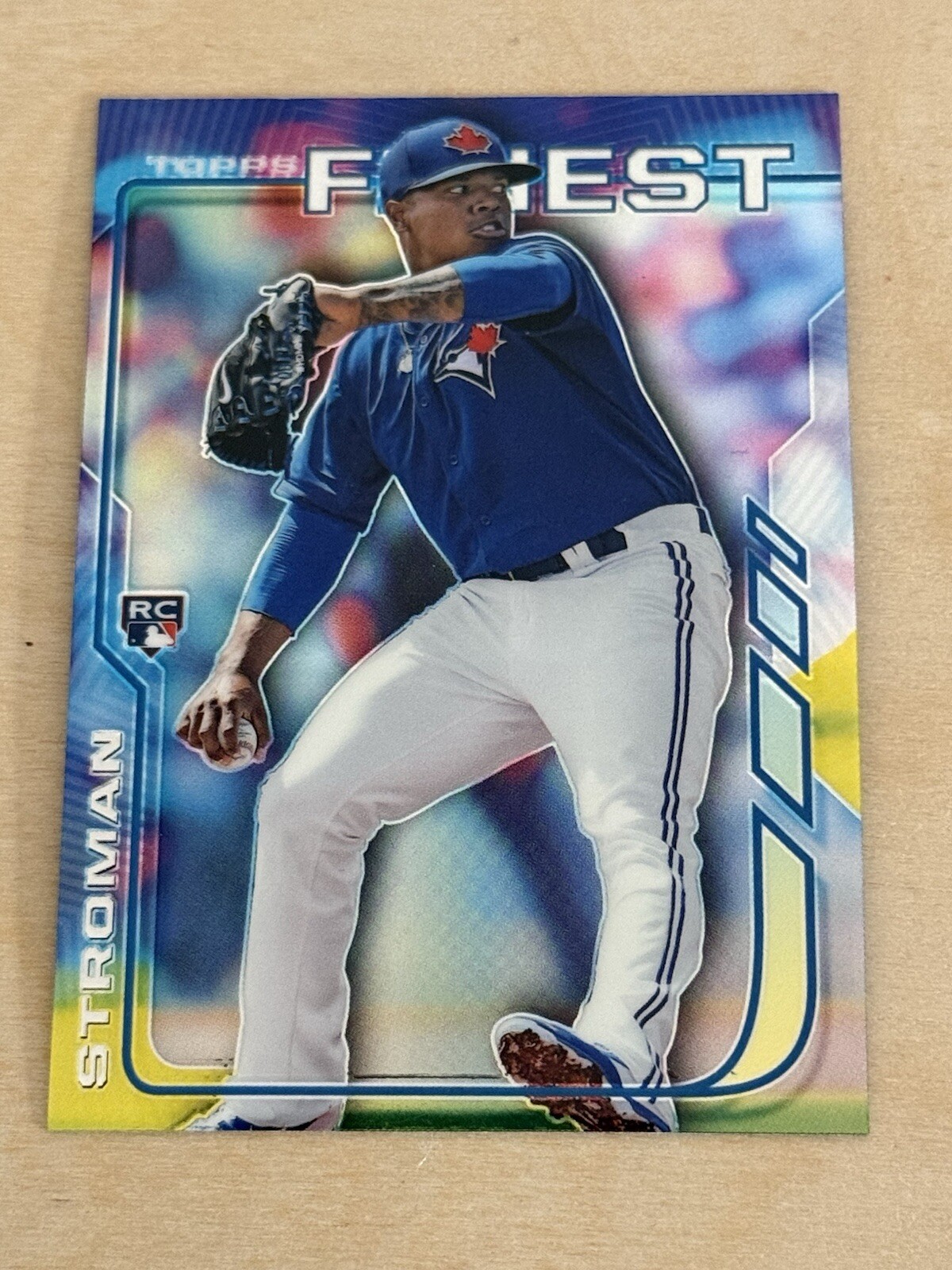 2014 Topps Finest #90 Marcus Stroman RC Yankees