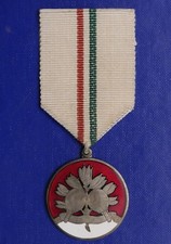 ~1950 TISCHTENNIS ART DECO MEDAILLE MIT EMAIL & BAND 36mm/24gr