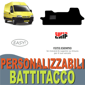 PER CITROEN DS3 TAPPETINI AUTO SU MISURA IN MOQUETTE CON BATTITACCOEASY