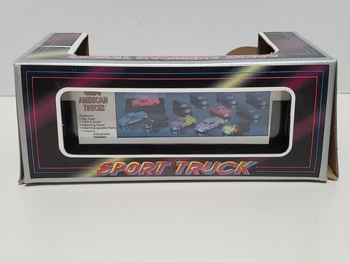 GREAT AMERICAN SPORT TRUCKS K-LINE METALLIC AQUA CHEVY C1500 G1510-02 1995 1/43 - Picture 10 of 12