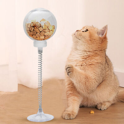 Leaking Ball Toy Feeder Treat Cat Toys for Indoor Cats Interactive