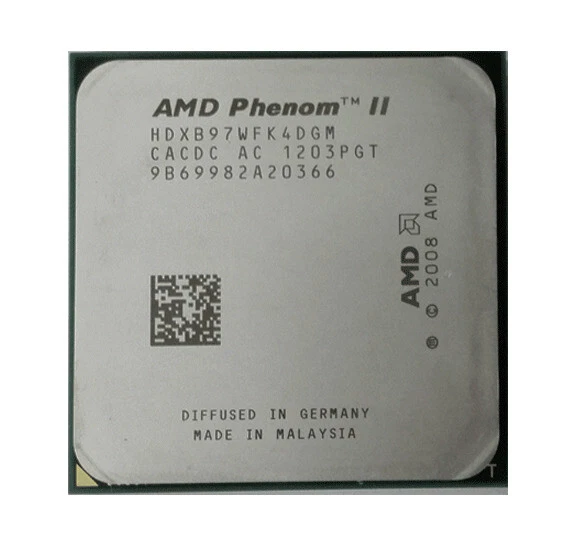 AMD Phenom X4 965 X4 960T X4 955 X4 B95 X4 B97 Socket AM3 CPU Processor - Image 4 of 4