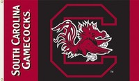 Ncaa South Carolina Fighting Gamecocks 2-sided 3-by-5 Foot Flag, New, Free Shipp on sale Ncaa South Carolina Fighting Gamecocks 2-sided 3-by-5 Foot Flag, New, Free Shipp on sale