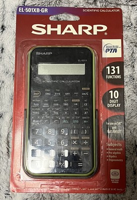  NEW - Sealed - Sharp EL-501XB Scientific Calculator 