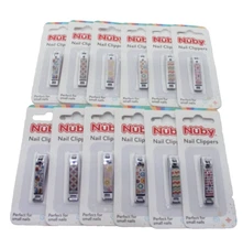 LOT of 12 / Nuby Infant Nail Clipper | Single Clipper  | Infant Safe (6-Prints)