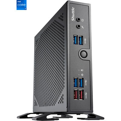 Shuttle XPC slim DS50U7, Barebone, schwarz