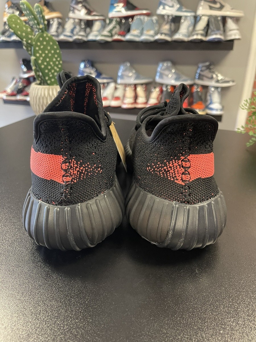Adidas Yeezy Boost 350 V2 Core Black Red BY9612 Size 9.5 Men | eBay