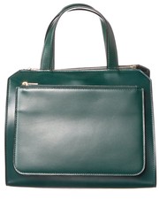 Valextra Passepartout Medium Leather Tote Women's Green