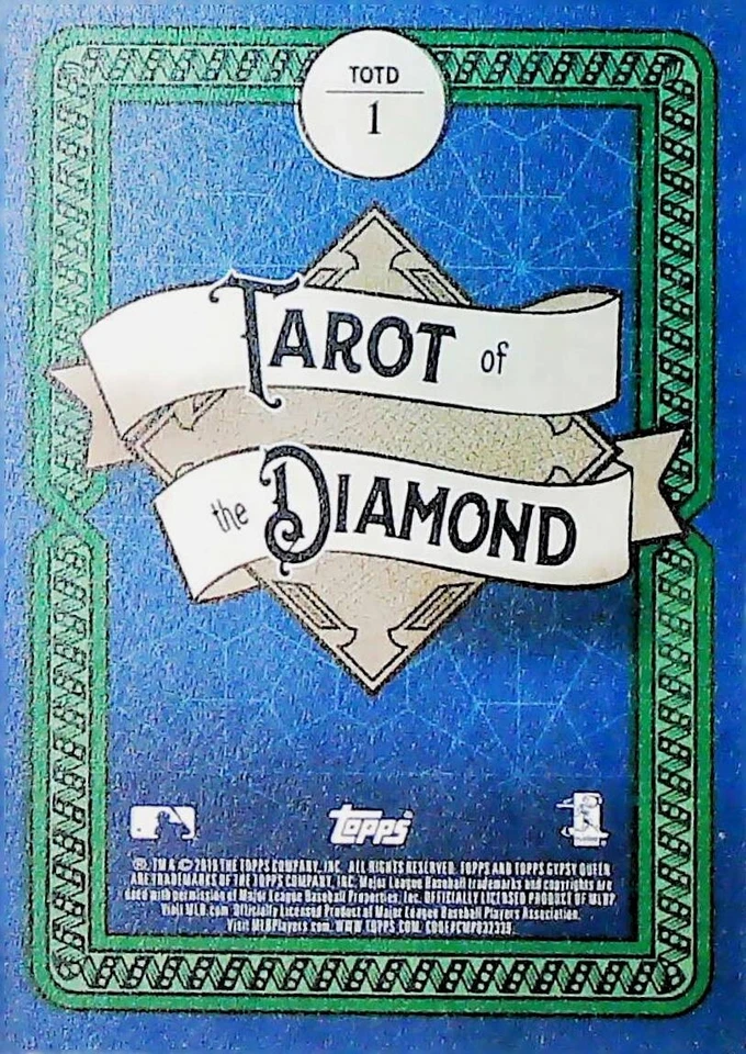 2019 Topps Gypsy Queen Tarot of the Diamond Shohei Ohtani #TOTD-1 Los Angeles - Image 2 of 2