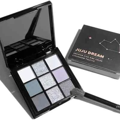 JUJU DREAM Midnight Smokey Nine-Colour Eyeshadow Palette - Fast & FREE Shipping