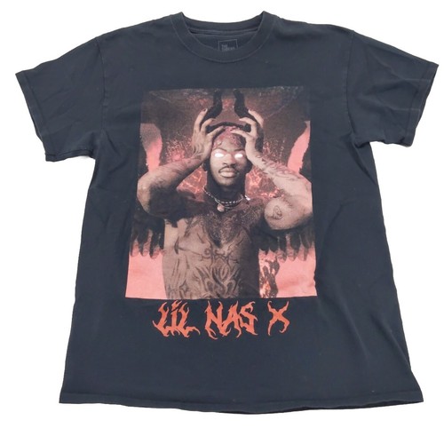 Men's Lil Nas X The Thread Shop Black T-Shirt - M